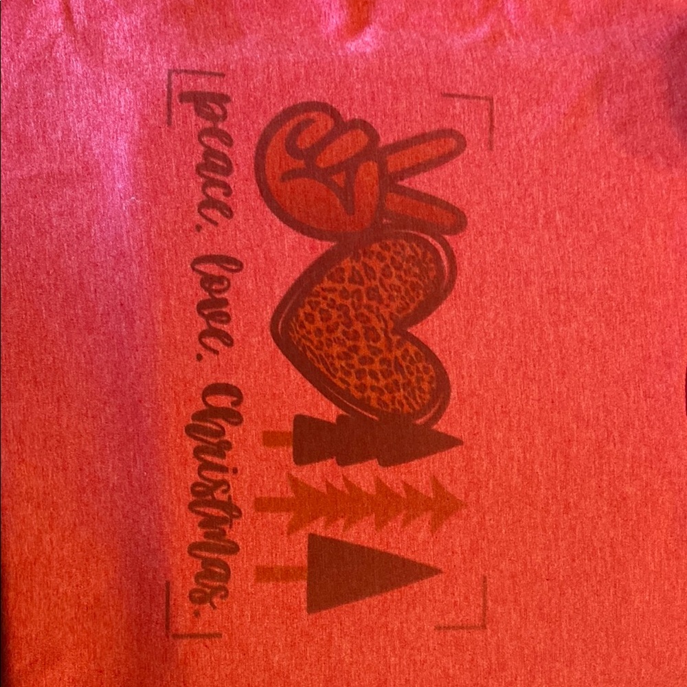 Festive Red Graphic Tee